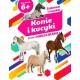 Konie i kucyki Zeszyt z naklejkami Willman Anna motyleksiazkowe.pl