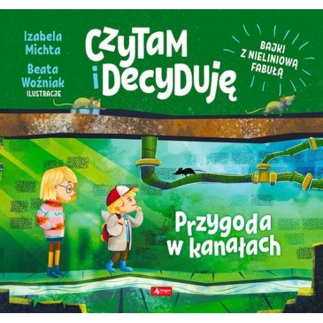 Czytam i decyduję Przygoda w kanałach Michta Izabela motyleksiazkowe.pl