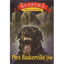 Pies Baskervilleów Arthur Conan Doyle motyleksiazkowe.pl