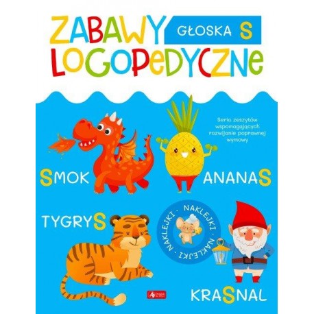 Zabawy logopedyczne Głoska S motyleksiazkowe.pl
