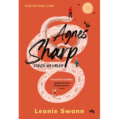 Agnes Sharp jedzie na urlop Leonie Swann motyleksiazkowe.pl
