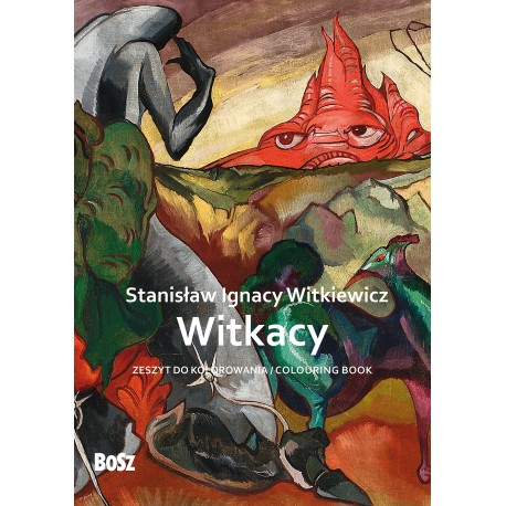 Stanisław Ignacy Witkiewicz „Witkacy” - zeszyt do kolorowania Edyta Niemiec-Szywała motyleksiazkowe.pl