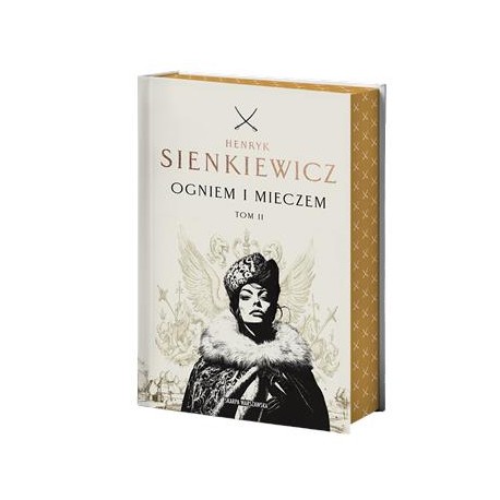 Ogniem i mieczem Tom 2 /ilustrowane brzegi Henryk Sienkiewicz motyleksiazkowe.pl