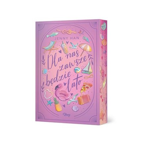 Dla nas zawsze będzie lato /Lato Tom 3 /ilustrowane brzegi Jenny Han motyleksiazkowe.pl