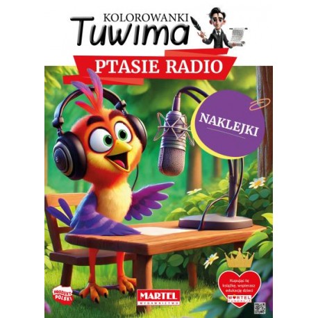 Kolorowanka Tuwima. Ptasie radio motyleksiazkowe.pl
