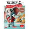 Kolorowanki Tuwima z naklejkami Słoń Trąbalski