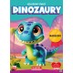 Kolorowanka z naklejkami Kolorowy świat. Dinozaury Katarzyna Salamon motyleksizkowe.pl