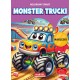 Kolorowanka z naklejkami Kolorowy świat. Monster Trucki Katarzyna Salamon motyleksiazkowe.pl