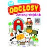 Odgłosy zwierząt wiejskich - kolorowanka z kodem QR