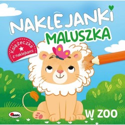 Naklejanki maluszka. W zoo motyleksiazkowe.pl