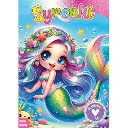 Syrenki Naklejki 3D motyleksiazkowe.pl