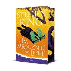 Im mroczniej, tym lepiej /barwione brzegi Stephen King motyleksiazkowe.pl