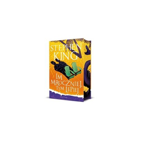 Im mroczniej, tym lepiej /barwione brzegi Stephen King motyleksiazkowe.pl