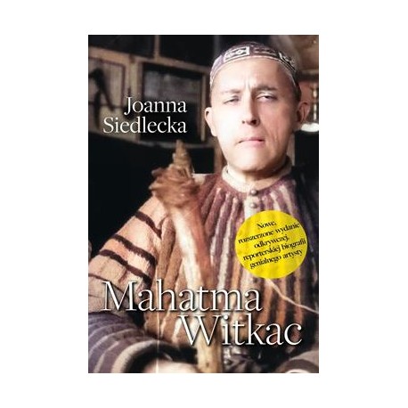 Mahatma Witkac Joanna Siedlecka motyleksiazkowe.pl