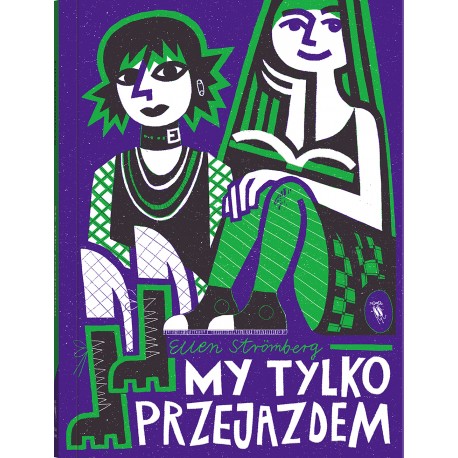 My tylko przejazdem Ellen Strömberg motyleksiazkowe.pl