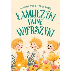 Łamijęzyki fajne wierszyki Jabłoński Janusz motyleksiazkowe.pl