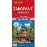 Zakopane i okolice mapa laminowana skala 1 : 60 000