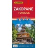 Zakopane i okolice mapa skala 1 : 60 000
