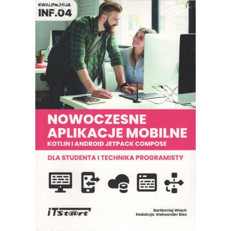 Nowoczesne aplikacje mobilne Kotlin Android Jetpack Compose dla studenta i technika programisty motyleksiazkowe.pl