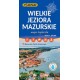 Wielkie Jeziora Mazurskie mapa żeglarska laminowana skala 1 : 50 000 motyleksiazkowe.pl