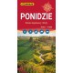 Ponidzie Szlak kajakowy Nidy mapa skala 1 : 75 000 motyleksiazkowe.pl