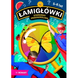 Łamigłówki starszego przedszkolaka motyleksiazkowe.pl