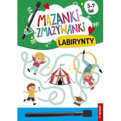 Mazanki zmazywanki Labirynty Borchard Anna motyleksiazkowe.pl