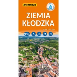 Ziemia Kłodzka mapa laminowana skala 1 : 50 000 motyleksiazkowe.pl