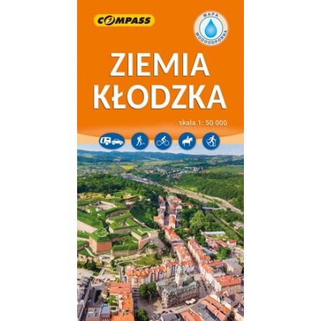 Ziemia Kłodzka mapa laminowana skala 1 : 50 000 motyleksiazkowe.pl