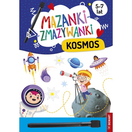 Mazanki zmazywanki Kosmos Borchard Anna motyleksiazkowe.pl
