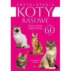 Koty rasowe Emcyklopedia Młynek Małgorzata motyleksiazkowe.pl