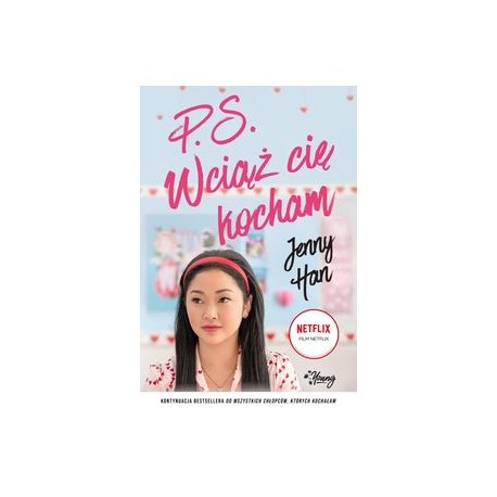 P.S. Wciąż cię kocham /okładka filmowa Jenny Han motyleksiazkowe.pl