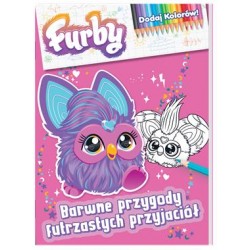 Furby Dodaj kolorów 1. Barwne przygody futrzastych przyjaciół motyleksiazkowe.pl
