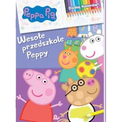 Peppa Pig Dodaj kolorów 9. Wesołe przedszkole Peppy motyleksiazkowe.pl