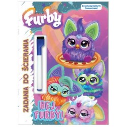 Furby Zadania do ścierania część 1. Hej, Furby! motyleksiazkowe.pl