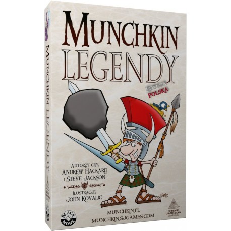 Munchkin Legendy praca zbiorowa motyleksiazkowe.pl