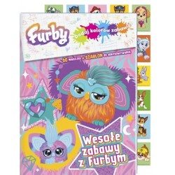 Furby Dodaj kolorów zabawie. Wesołe zabawy z Furbym motyleksiazkowe.pl