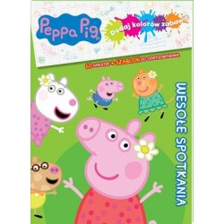 Peppa Pig Dodaj kolorów zabawie część 1. Wesołe spotkanie motyleksiazkowe.pl