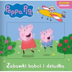Peppa Pig Ruchome Obrazki część 3. Zabawki babci i dziadka motyleksiazkowe.pl