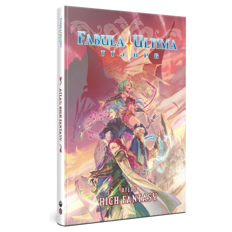 Fabula Ultima: Atlas High Fantasy praca zbiorowa motyleksiazkowe.pl