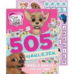 Chi Chi Love 505 naklejek część 1. Witaj w świecie Chi Chi Love motyleksiazkowe.pl