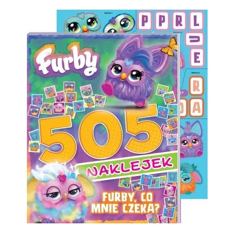 Furby 505 naklejek część 1. Furby, co mnie czeka? motyleksiazkowe.pl