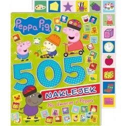 Peppa Pig. 505 naklejek część 5. Na dworze z Peppą motyleksiazkowe.pl