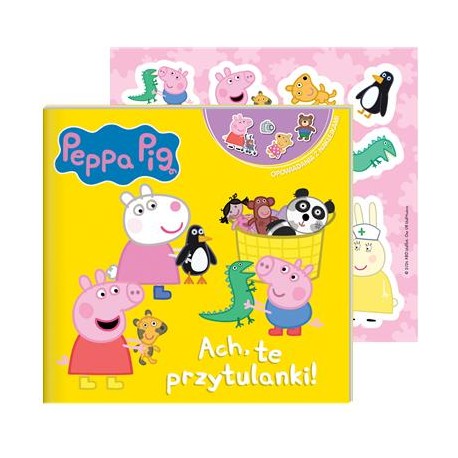 Peppa Pig Opowiadania z naklejkami część 11. Ach, te przytulanki! motyleksiazkowe.pl