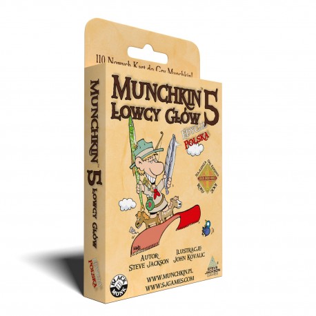 Munchkin 5 - Łowcy Głów motyleksiazkowe.pl