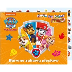 Psi Patrol. Czas na kolor część 2. Barwne zabawy piesków motyleksiazkowe.pl