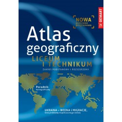 Atlas geograficzny Liceum i technikum