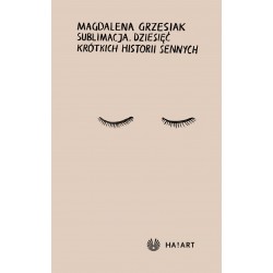 Sublimacja. Dziesięć krótkich historii sennych Magdalena Grzesiak motyleksiazkowe.pl