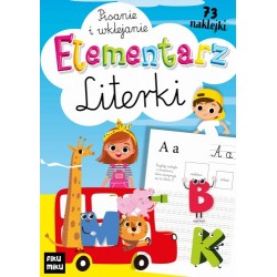 Elementarz Literki. Pisanie i wklejanie motyleksiazkowe.pl