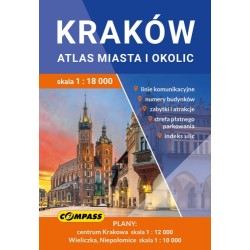 Kraków Atlas miasta i okolic motyleksiazkowe.pl